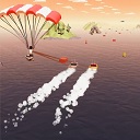 paraglider boat icon